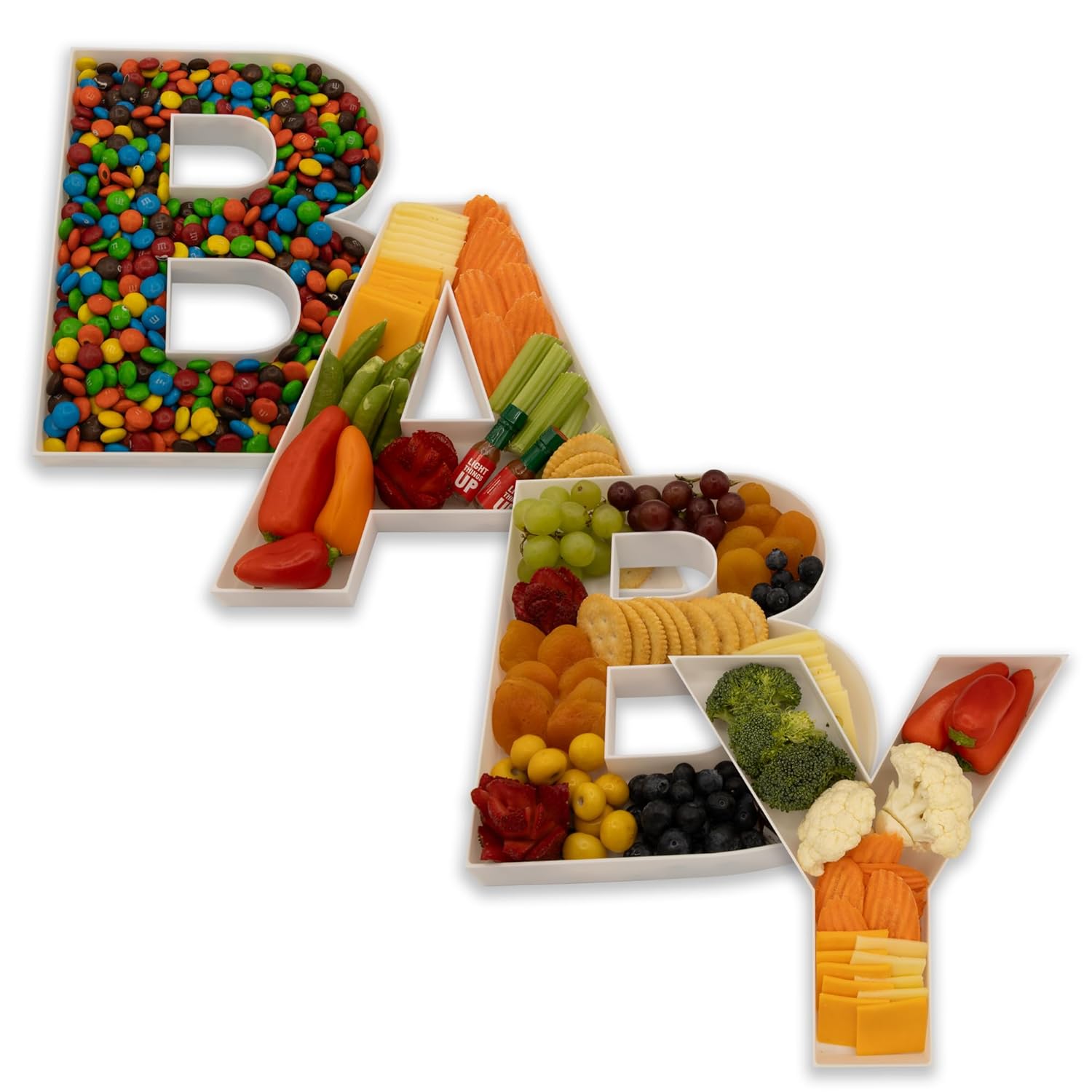 Food Storage For Baby - Food Fillable Letters Shaped Sweets Flower
