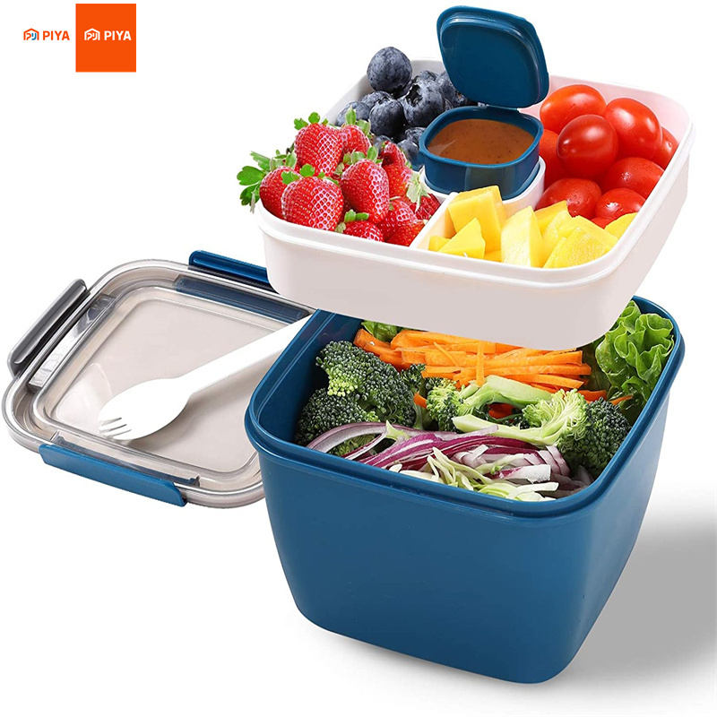 Food Storage Drawer Organizer - Di Động Salad Ăn Trưa Đựng