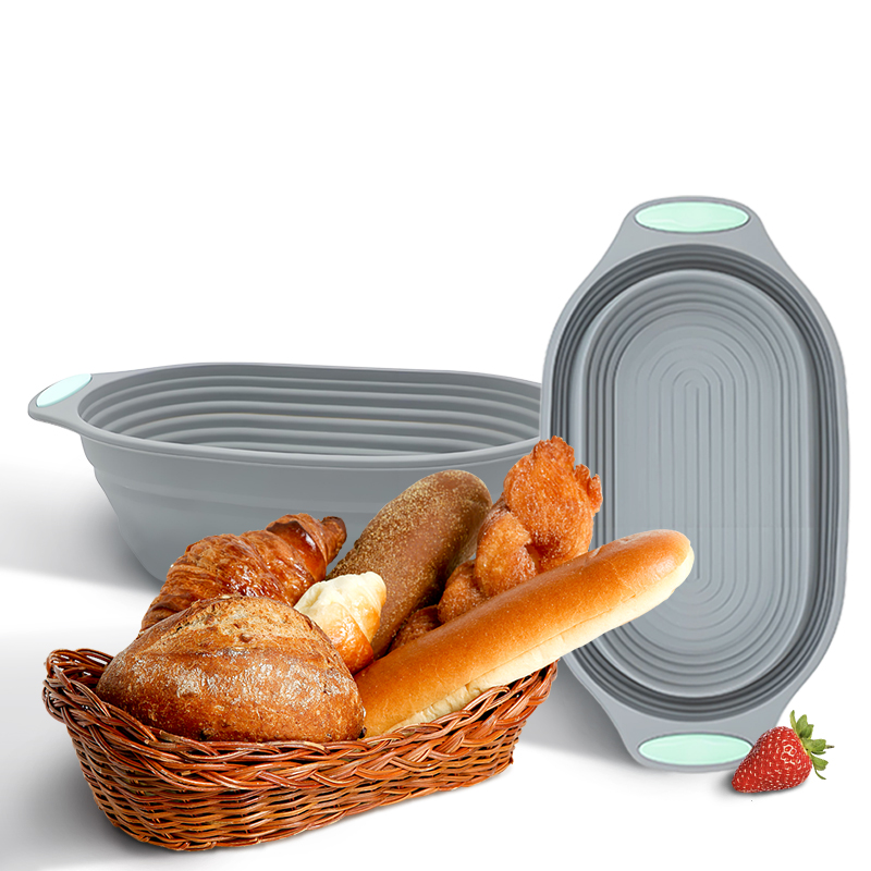 Food Storage With Dividers - 1PC Silicone Foldable Banneton Bread Proofing