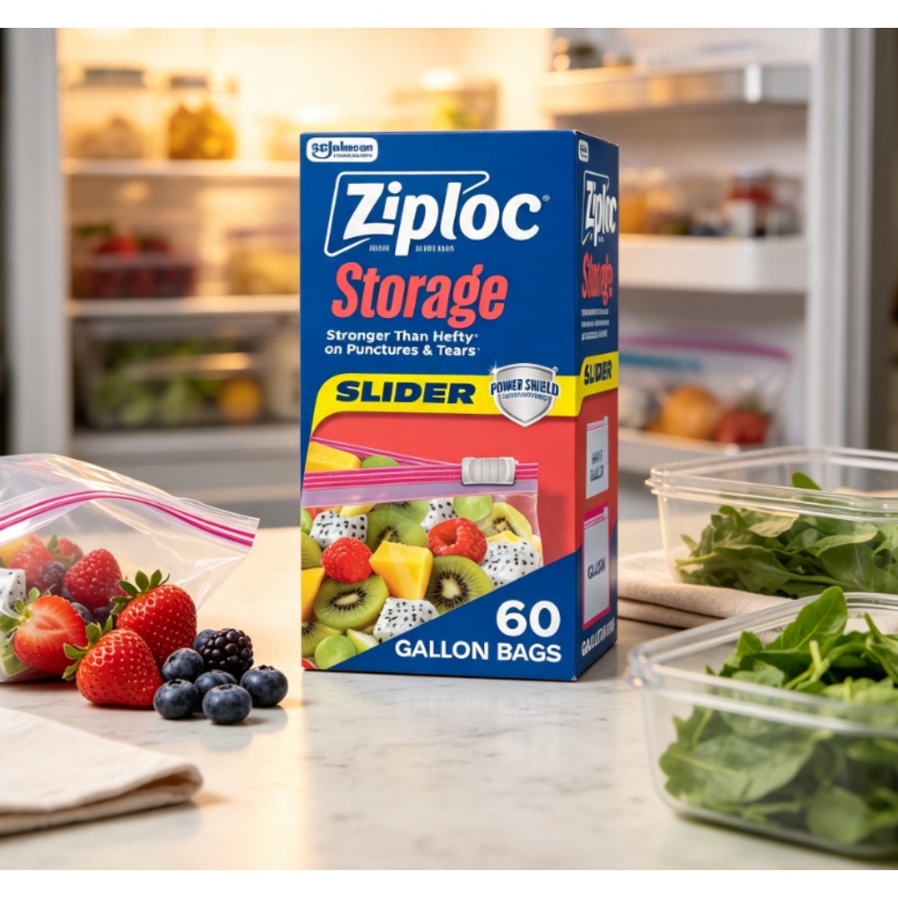 Food Storage Brands - Ziploc® Brand Food Storage Slider Gallon