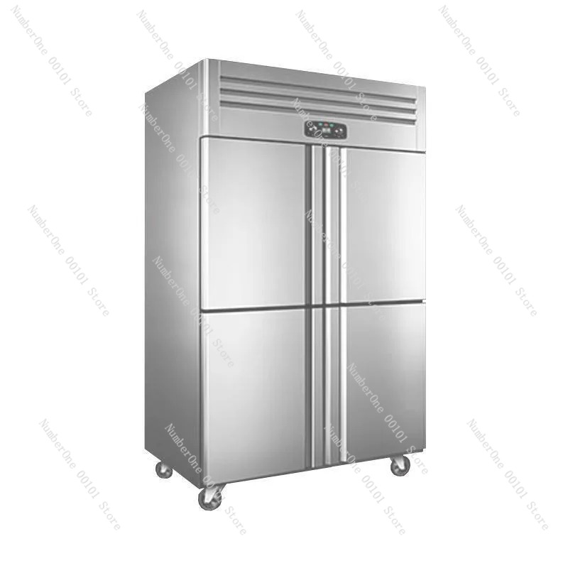 Food Storage Frozen - 4-Door Commercial Freezer Refrigerator - Large