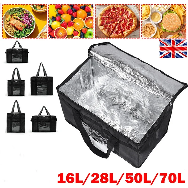 Food Storage In Cooler - 16L-70L Insulated Thermal Tote Bag Big