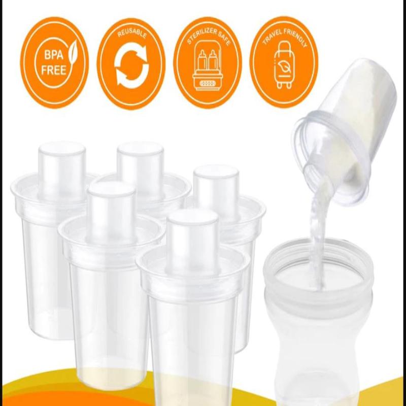 Food Storage For Baby - 6PPC 80ML Baby Milk Powder Dispenser