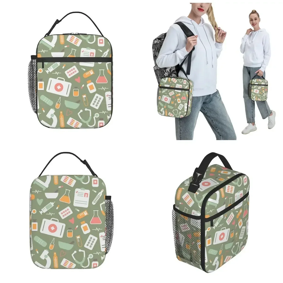 Nurse Healthcare Pattern Merch - đánh giá và giá Food Storage In Cooler