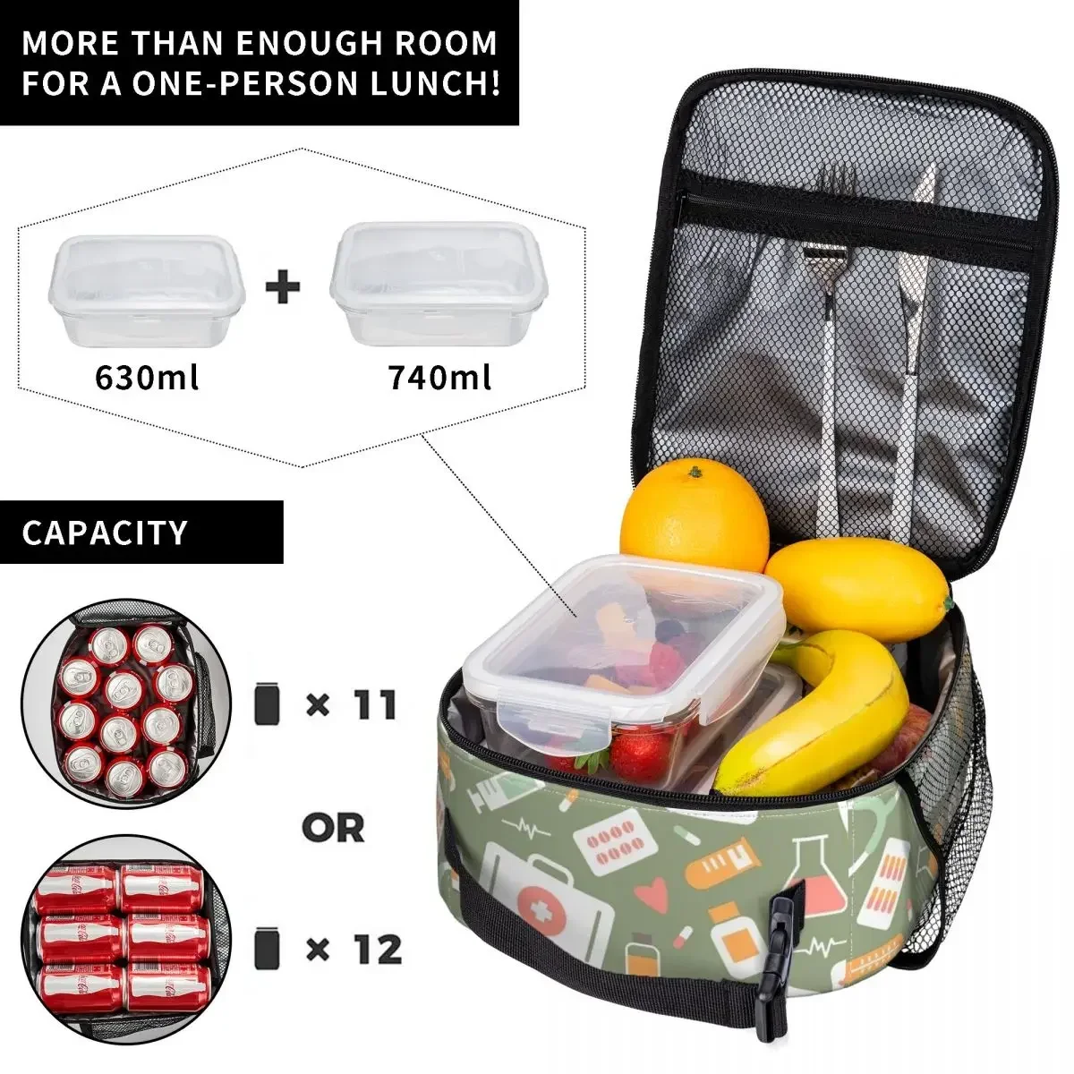 Nurse Healthcare Pattern Merch - đánh giá và giá Food Storage In Cooler