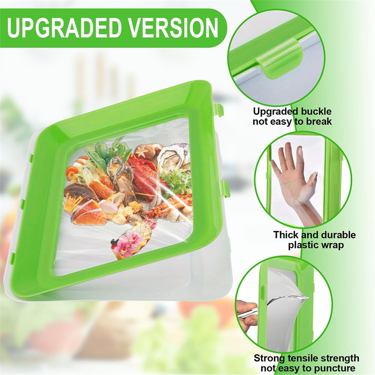 4Pcs Stackable Food Storage Tr - đánh giá và giá Food Storage Technology