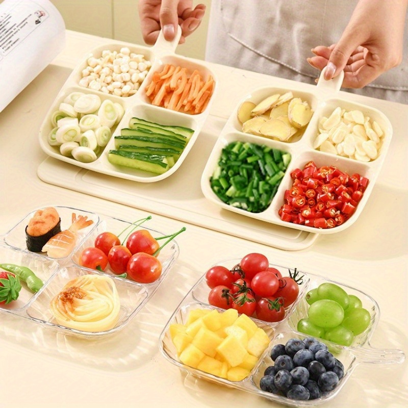 1PC Four Grid Refrigerator Lar - đánh giá và giá Food Storage Frozen