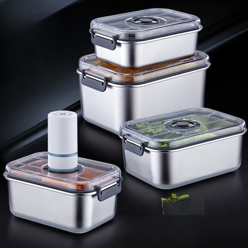 Stainless Steel Vacuum Food Co - đánh giá và giá Food Storage Drawer Organizer