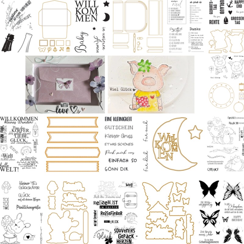 Baby Suitcase Stamps And Dies  - đánh giá và giá Food Storage For Baby