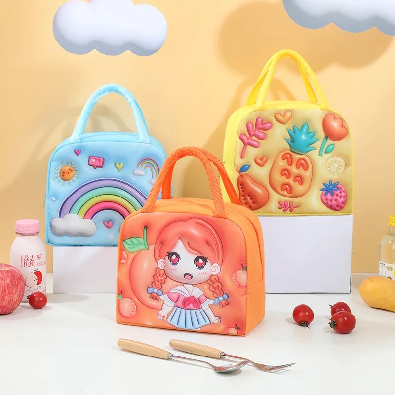 Children's Lunch Box Bag 3D Ca - đánh giá và giá Food Storage Room