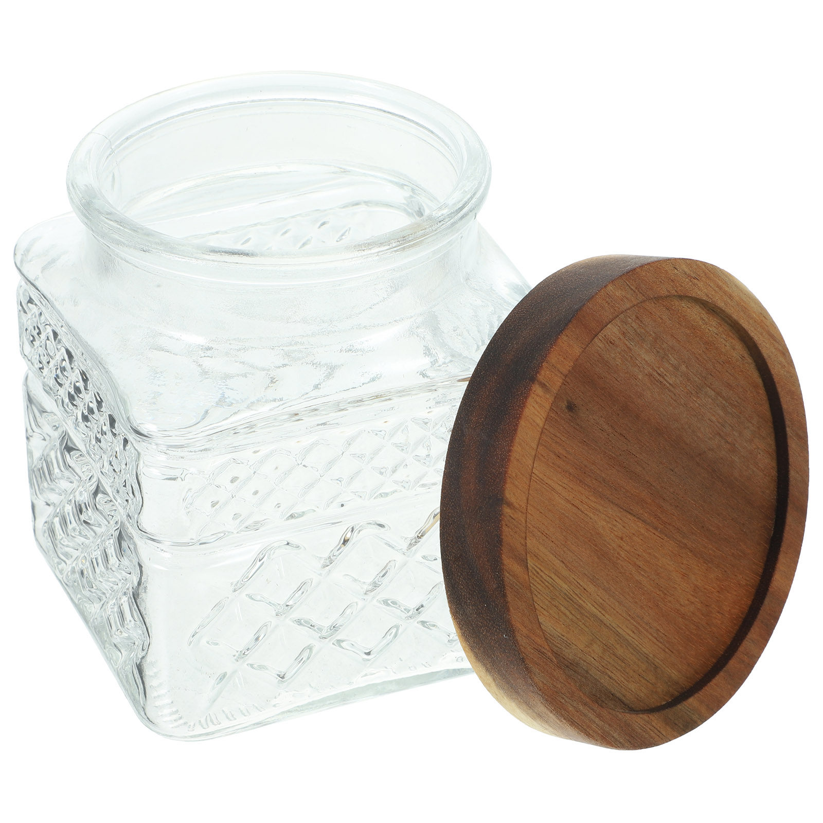 Glass Storage Jar Airtight Can - đánh giá và giá Food Storage Jars With Wooden Lids