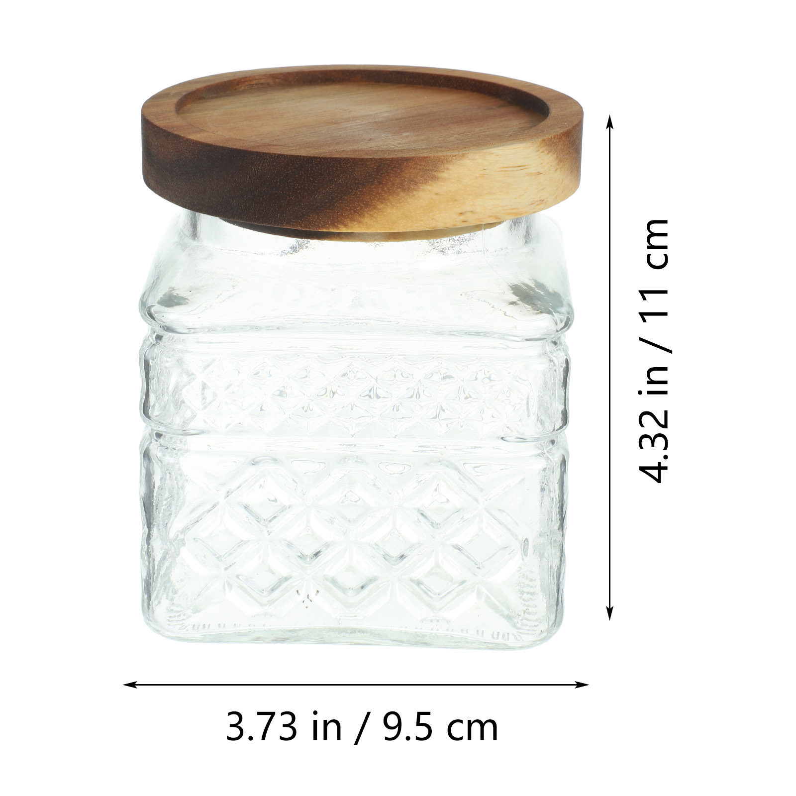 Glass Storage Jar Airtight Can - đánh giá và giá Food Storage Jars With Wooden Lids