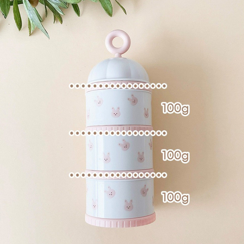 Cute Bear Milk Powder Box Baby - đánh giá và giá Food Storage For Baby