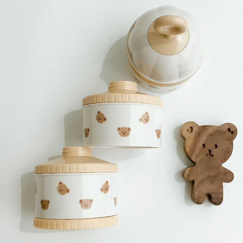 Cute Bear Milk Powder Box Baby - đánh giá và giá Food Storage For Baby