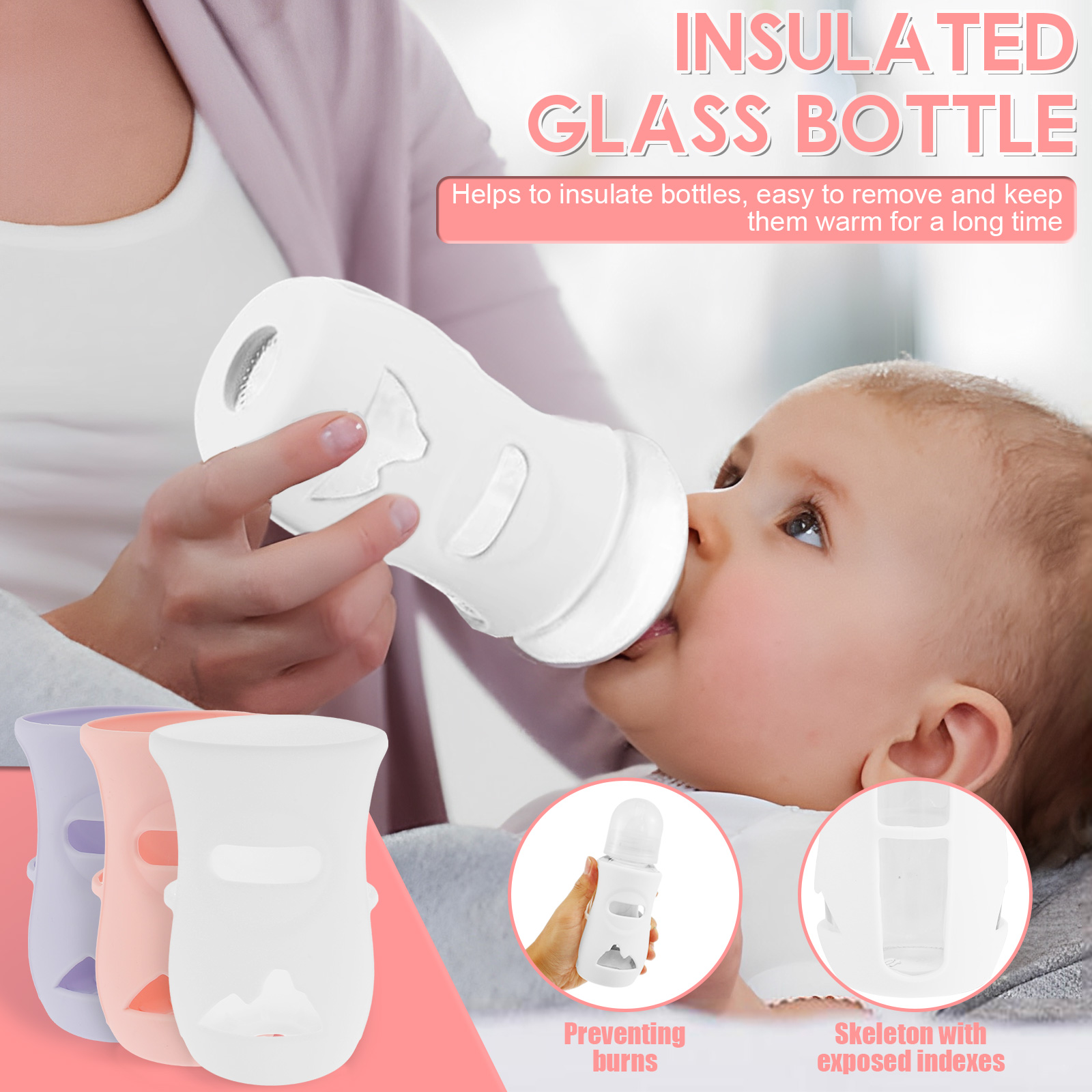 Silicone Sleeves Silicone Baby - đánh giá và giá Food Storage For Baby