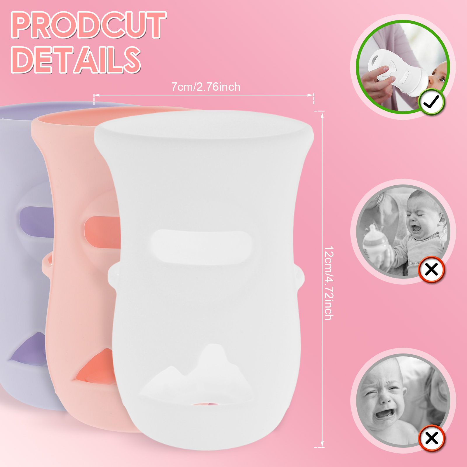 Silicone Sleeves Silicone Baby - đánh giá và giá Food Storage For Baby