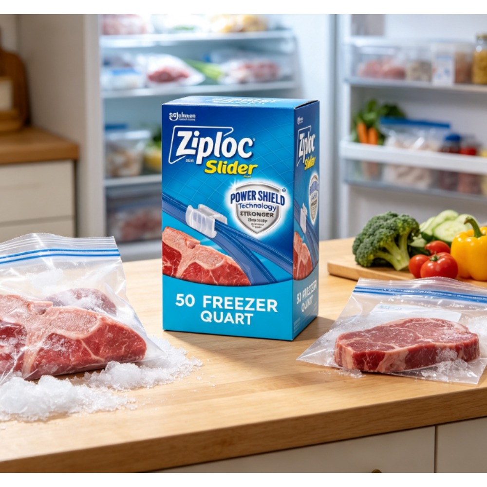 Ziploc Brand Slider Freezer Ba - đánh giá và giá Food Storage Technology
