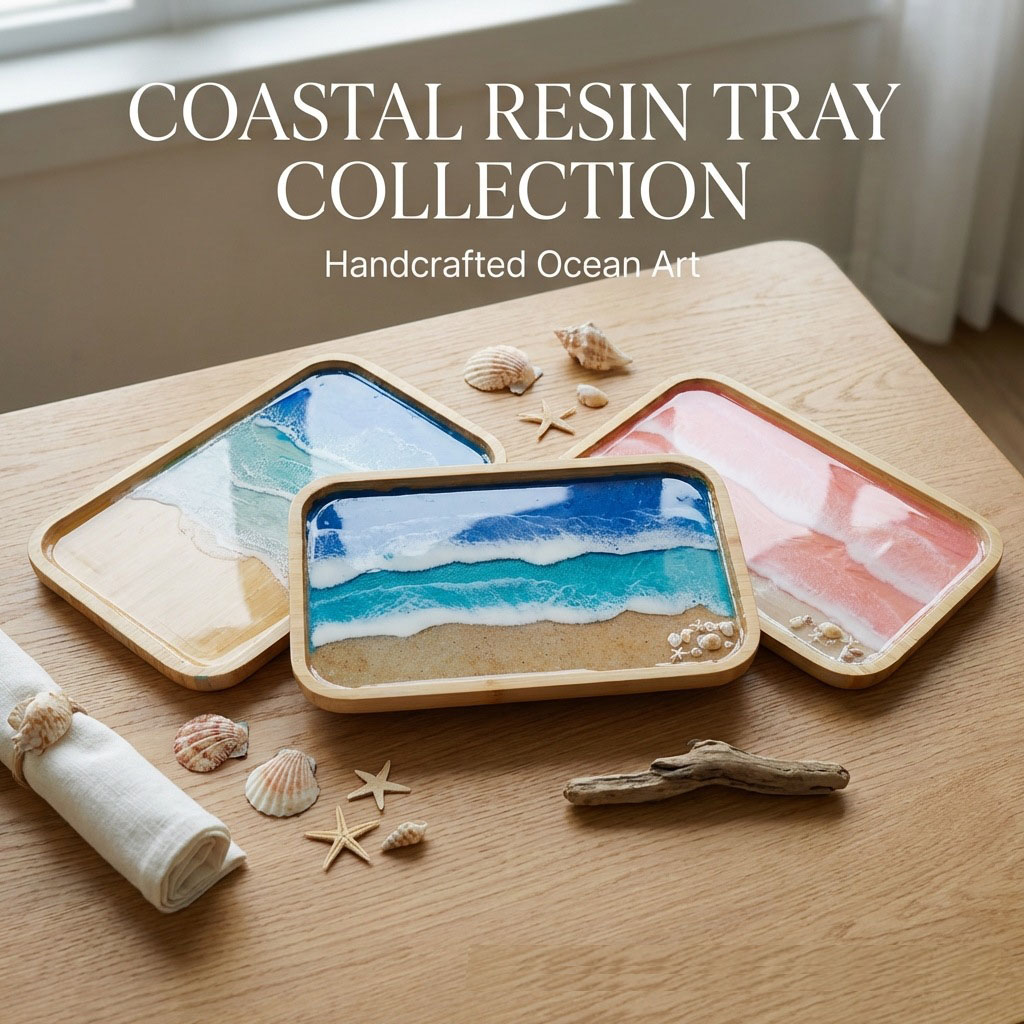 Epoxy Resin Ocean Art Decorati - đánh giá và giá Food Storage Room