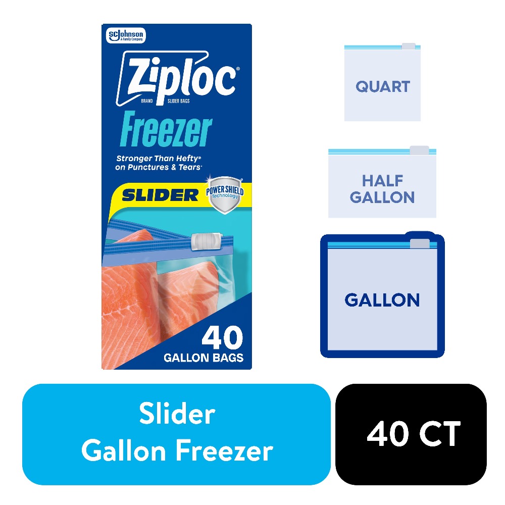 Ziploc Brand Slider Gallon Fre - đánh giá và giá Food Storage Technology