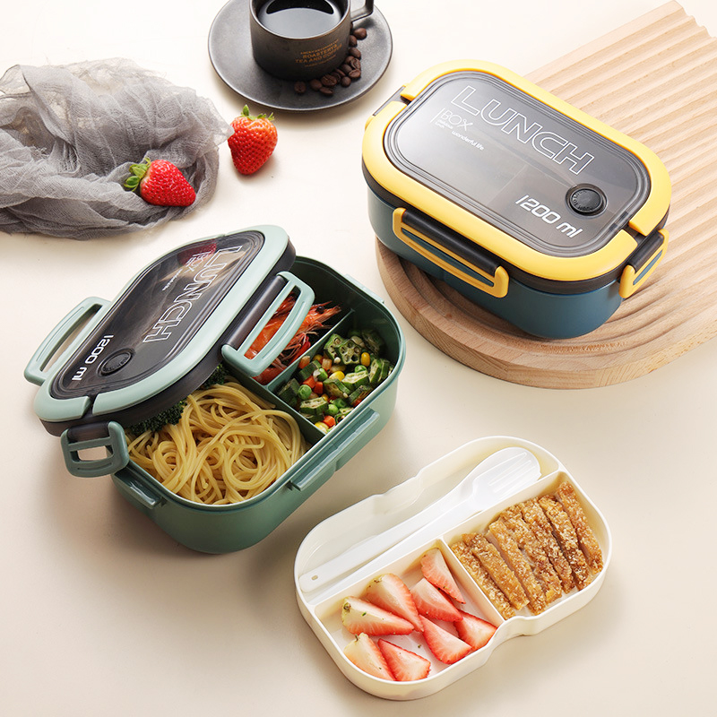 Hộp Ăn Trưa hai lớp duy nhất n - đánh giá và giá Food Storage Drawer Organizer
