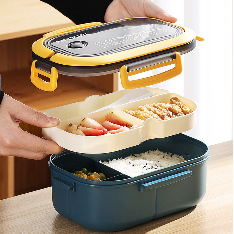 Hộp Ăn Trưa hai lớp duy nhất n - đánh giá và giá Food Storage Drawer Organizer
