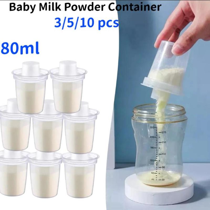 6PPC 80ML Baby Milk Powder Dis - đánh giá và giá Food Storage For Baby