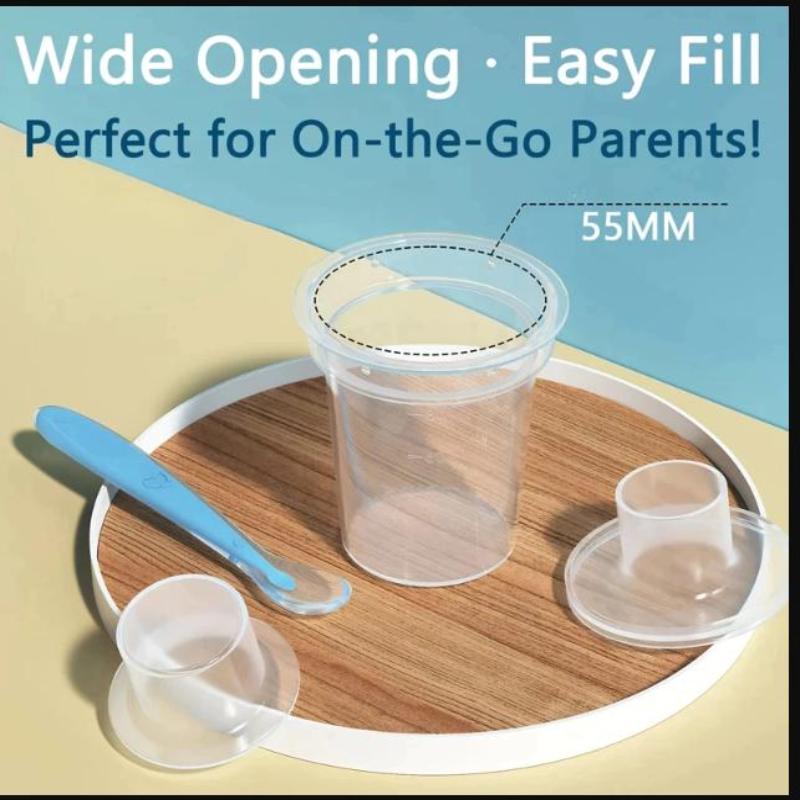 6PPC 80ML Baby Milk Powder Dis - đánh giá và giá Food Storage For Baby