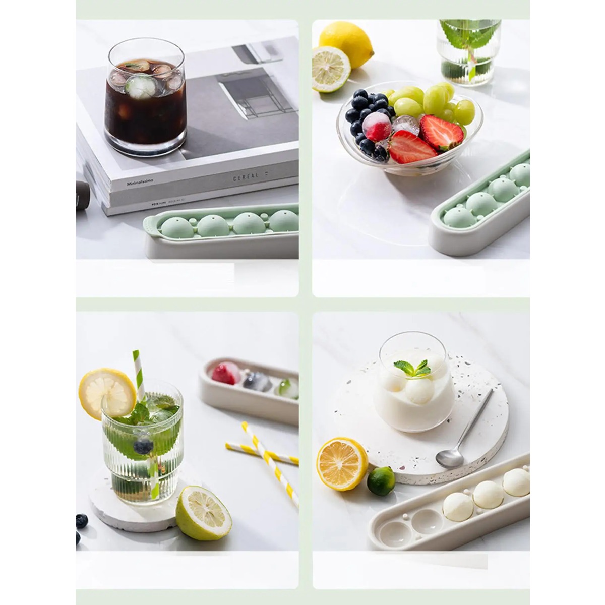 1 Round Ice Hockey Mold, Silic - đánh giá và giá Food Storage Frozen