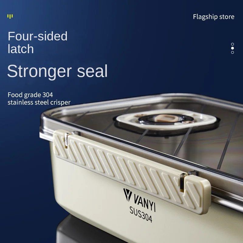 Steel Crisper Sealed Dumpling  - đánh giá và giá Food Storage Frozen