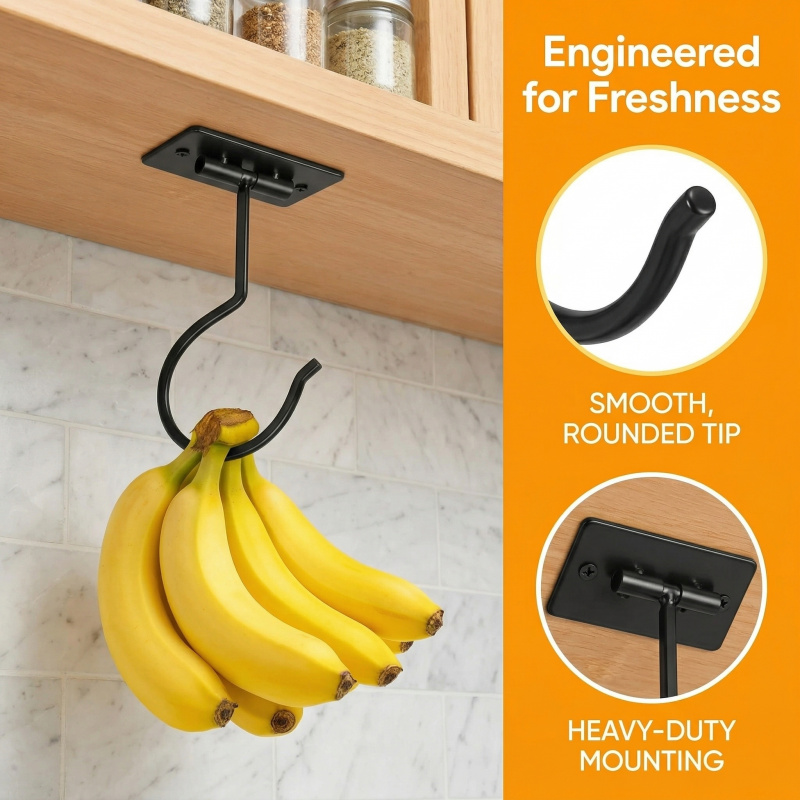 Black Metal Self-Adhesive Bana - đánh giá và giá Food Storage Drawer Organizer