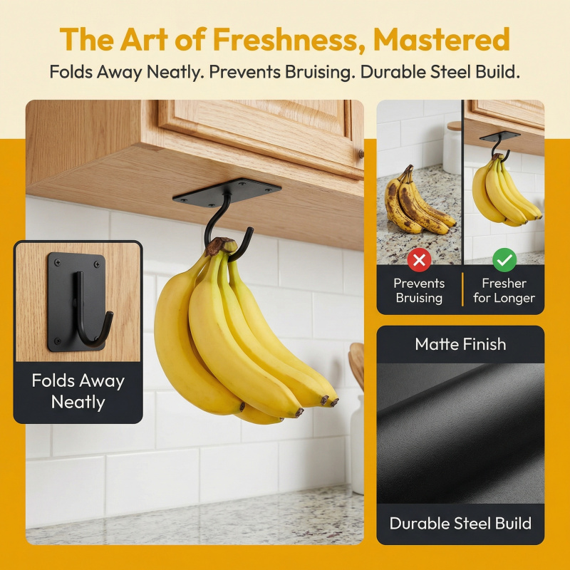 Black Metal Self-Adhesive Bana - đánh giá và giá Food Storage Drawer Organizer