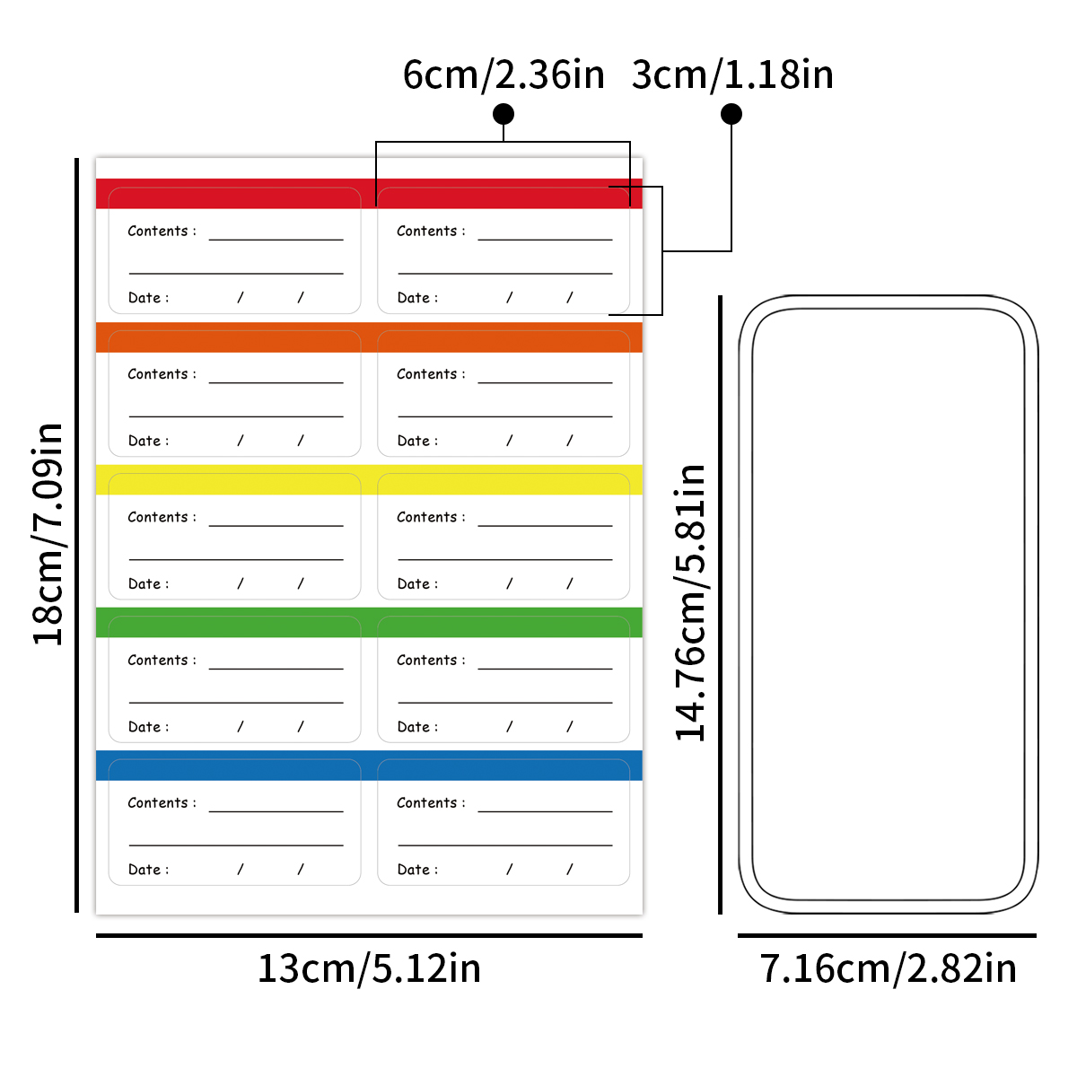 10 Sheets/Pack Freezer Labels  - đánh giá và giá Food Storage Frozen