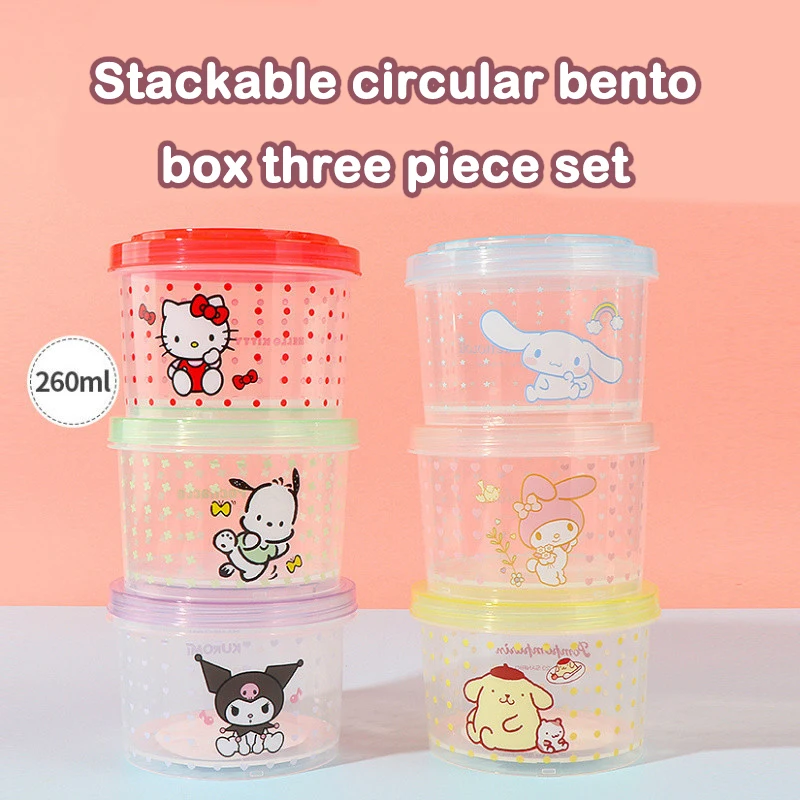 Kitty Bento Box Set 3 Pieces C - đánh giá và giá Food Storage Room